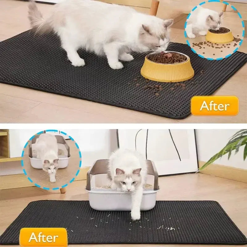 Katzenstreumatte aus EVA-Material - verschiedene Größen Robot-Kitty