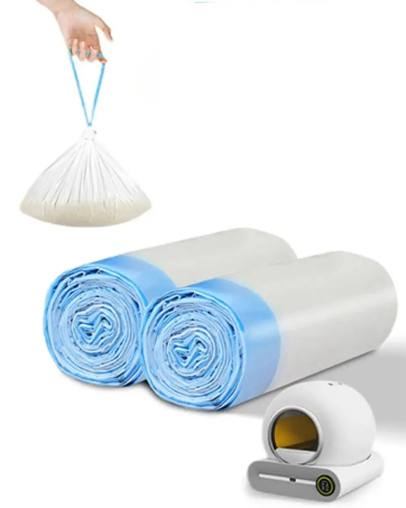 Abfalltüten in Rollen, passend zur smarten Katzentoilette Robot-Kitty